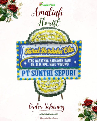 Papan Bunga Duka di Serdang Bedagai