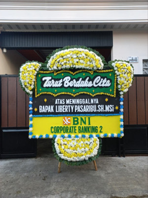 Papan Bunga Duka di Serdang Bedagai