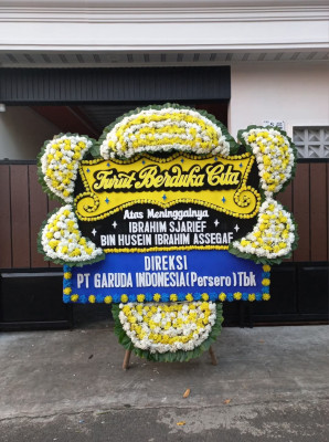 Papan Bunga Duka di Serdang Bedagai