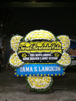 Papan Bunga Duka di Serdang Bedagai
