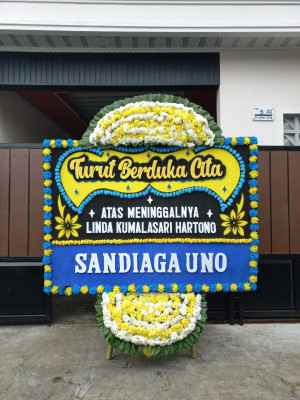 Papan Bunga Duka di Serdang Bedagai