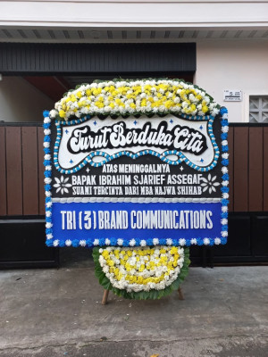 Papan Bunga Duka di Serdang Bedagai